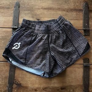 Peloton shorts by Lululemon